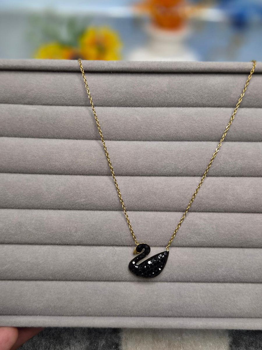 Black Swan Necklace