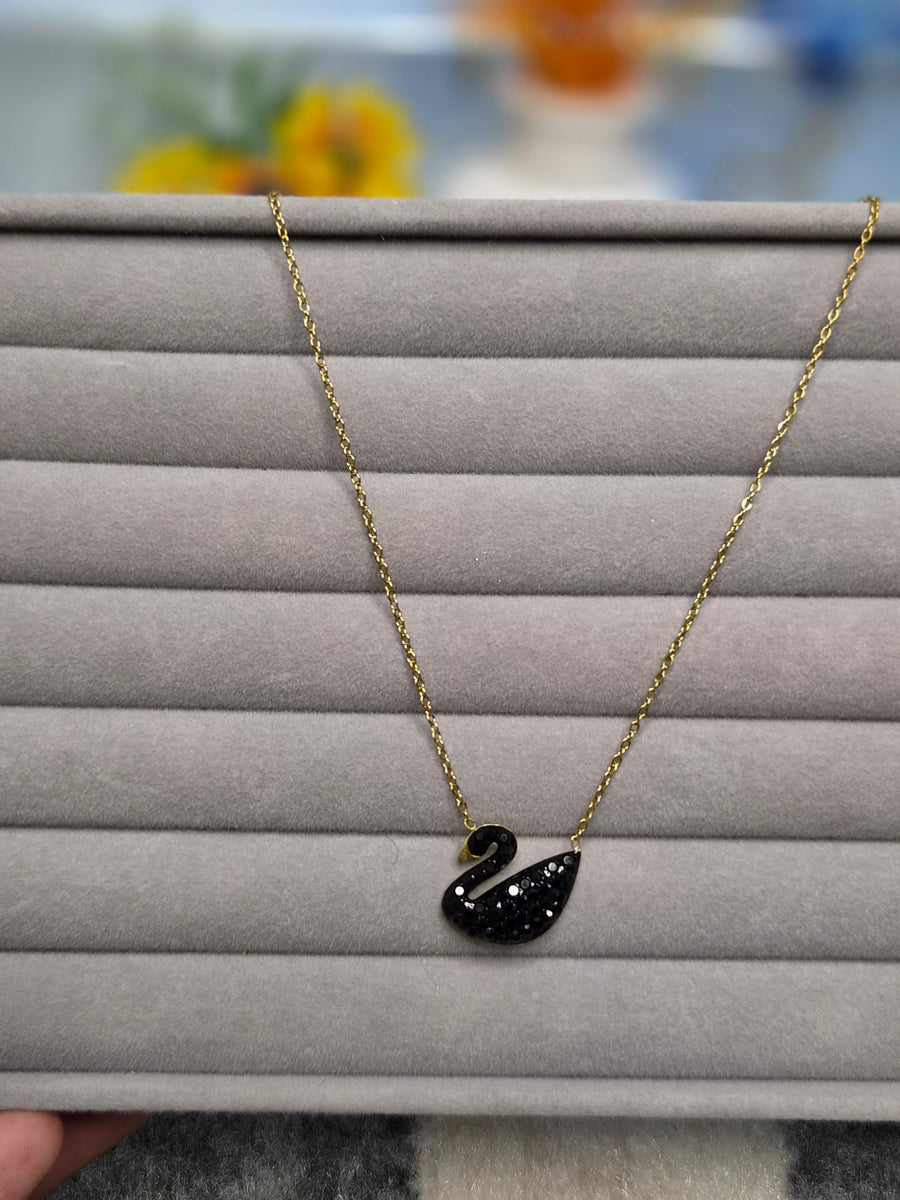 Black Swan Necklace