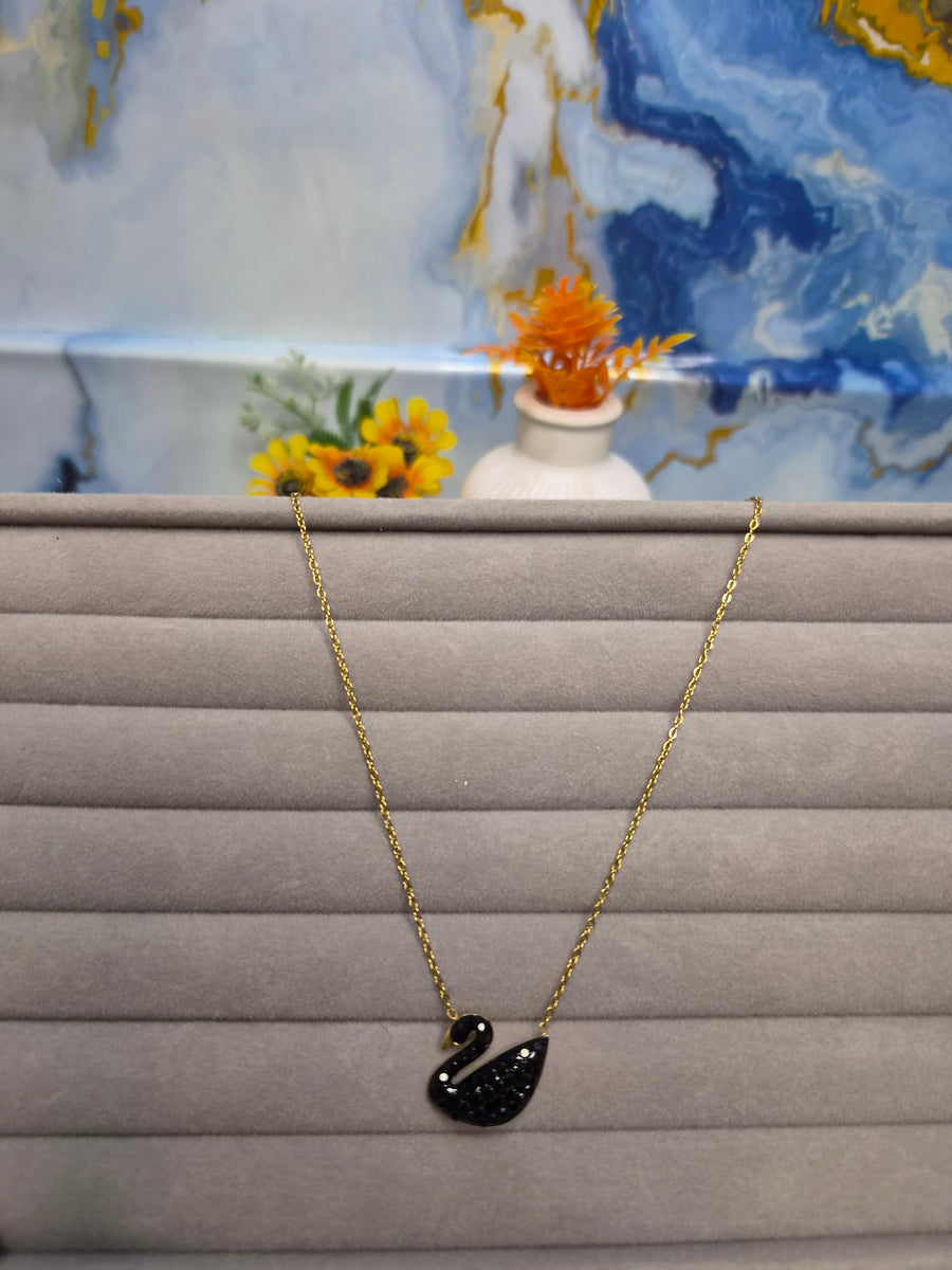 Black Swan Necklace
