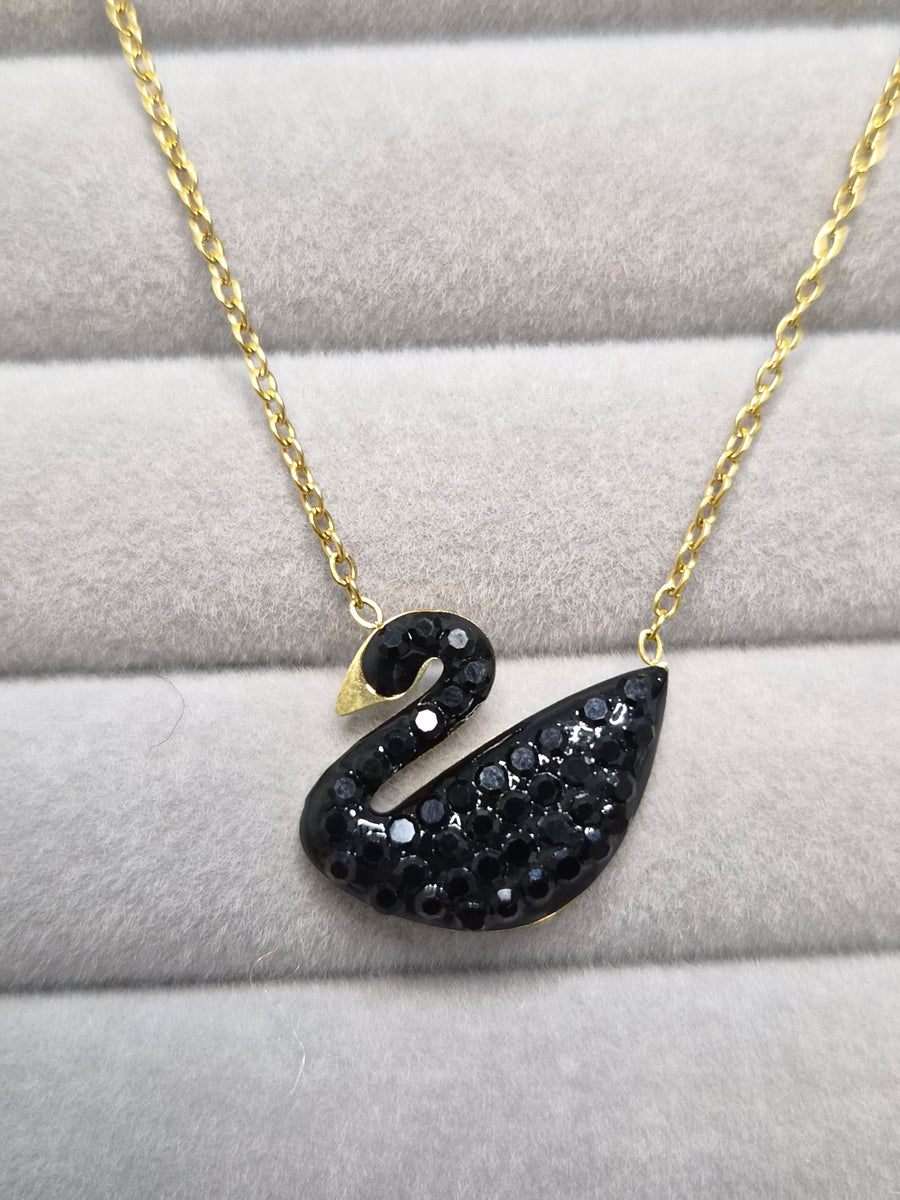 Black Swan Necklace