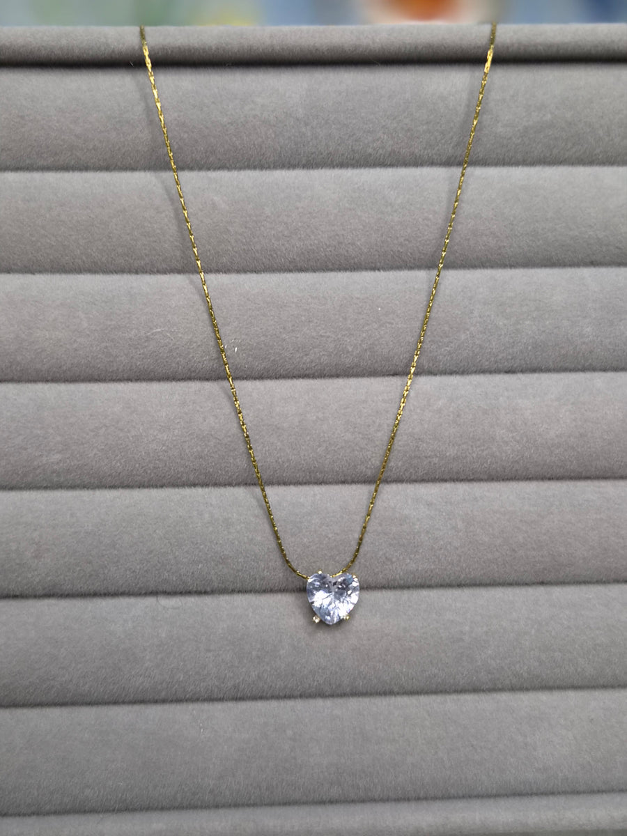 Crystal Heart Necklace