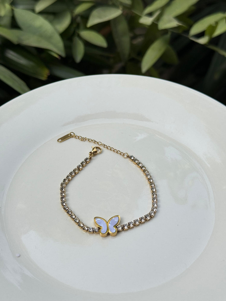 Butterfly Crystal Bracelet