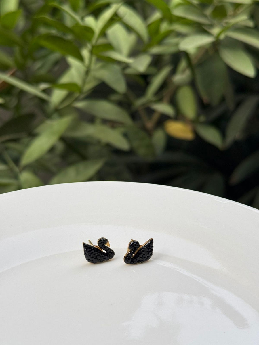 Black Swan Earrings