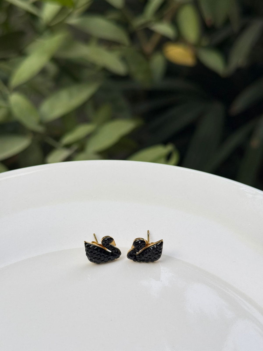 Black Swan Earrings