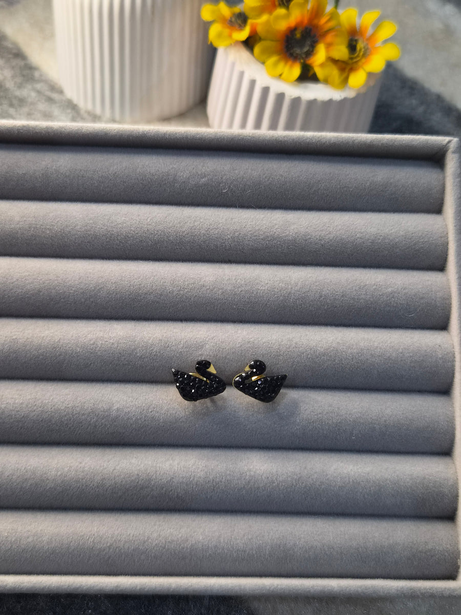 Black Swan Earrings
