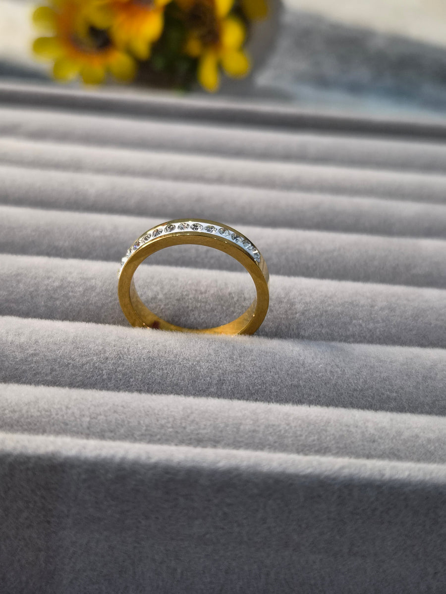 Crystal Band Ring