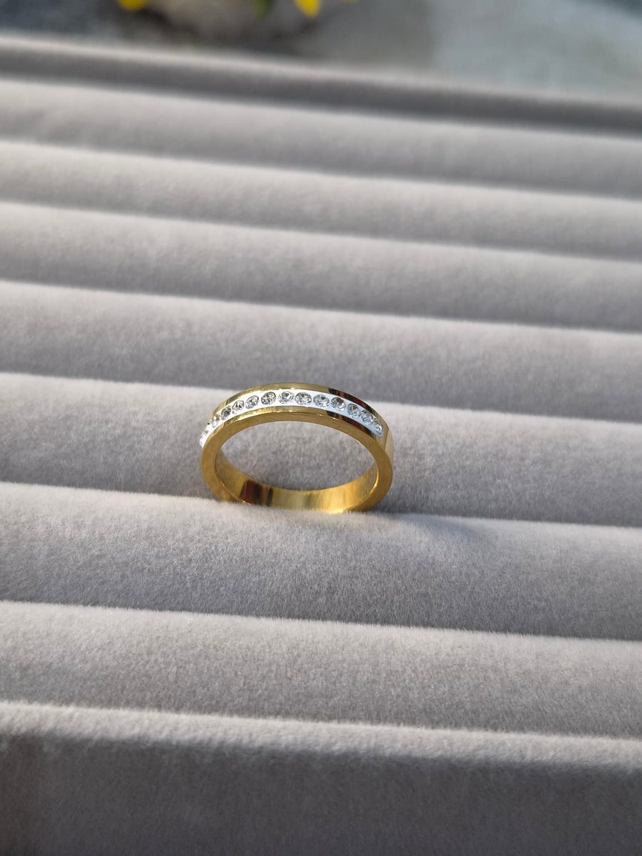 Crystal Band Ring