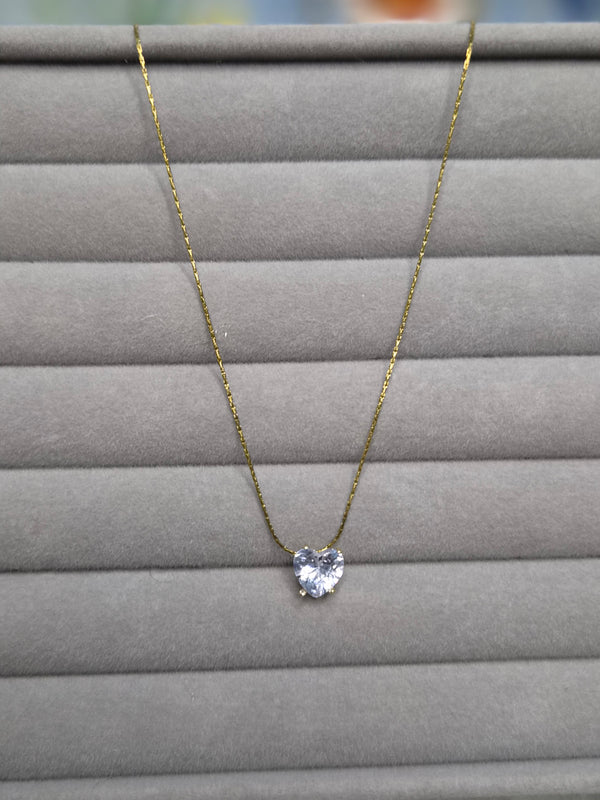 Crystal Heart Necklace
