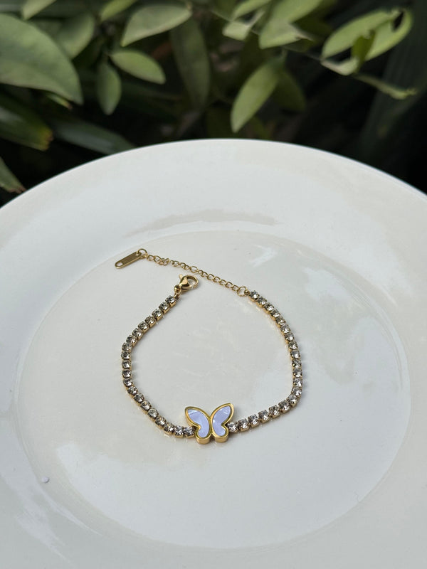 Butterfly Crystal Bracelet