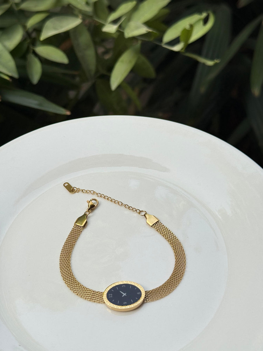 Classic Gold Watch Bracelet