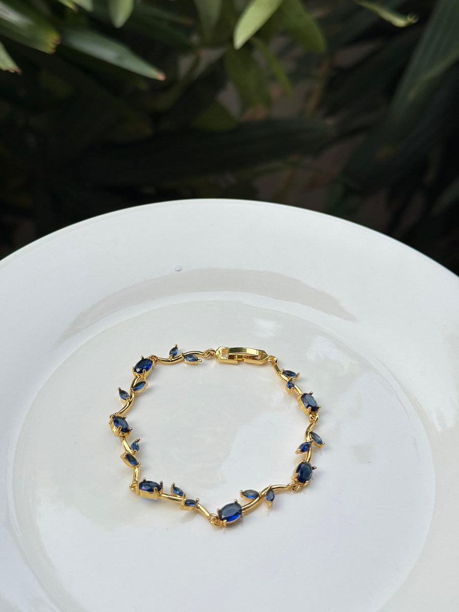 Blue tulip Bracelet