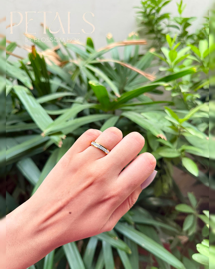 Crystal Band Ring